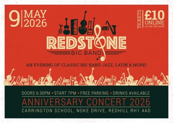 Anniversary gig flyer